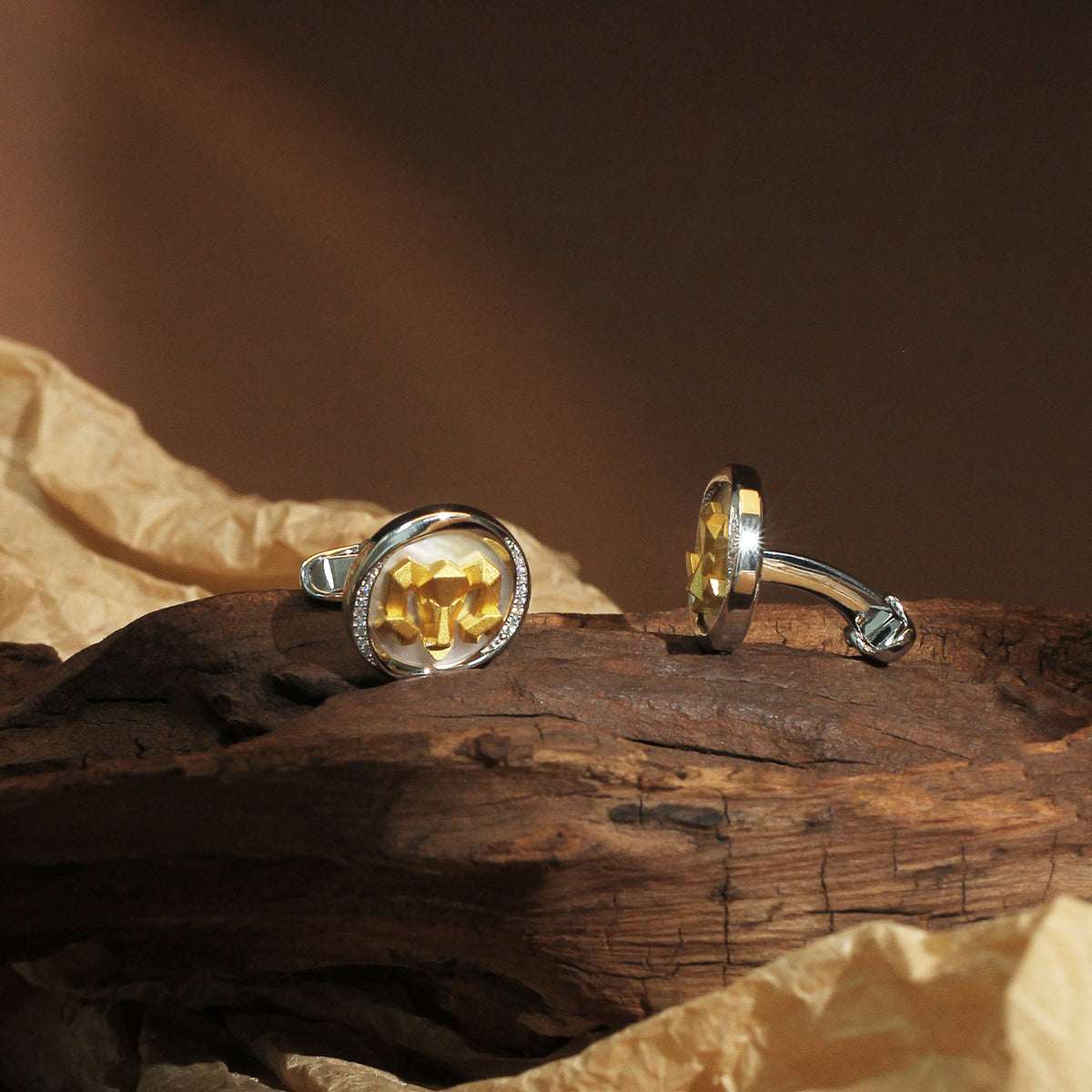 Mobius Series Zodiac Sheep Cufflinks MM2407S