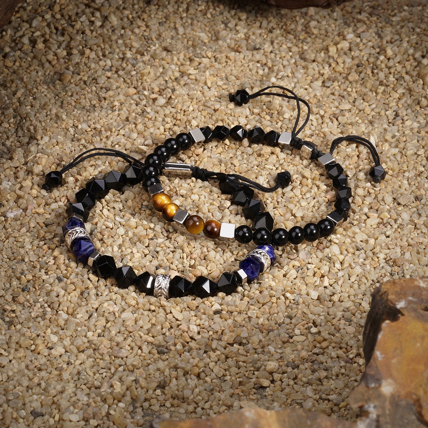 Tears of the Ra black agate MMS004812BK