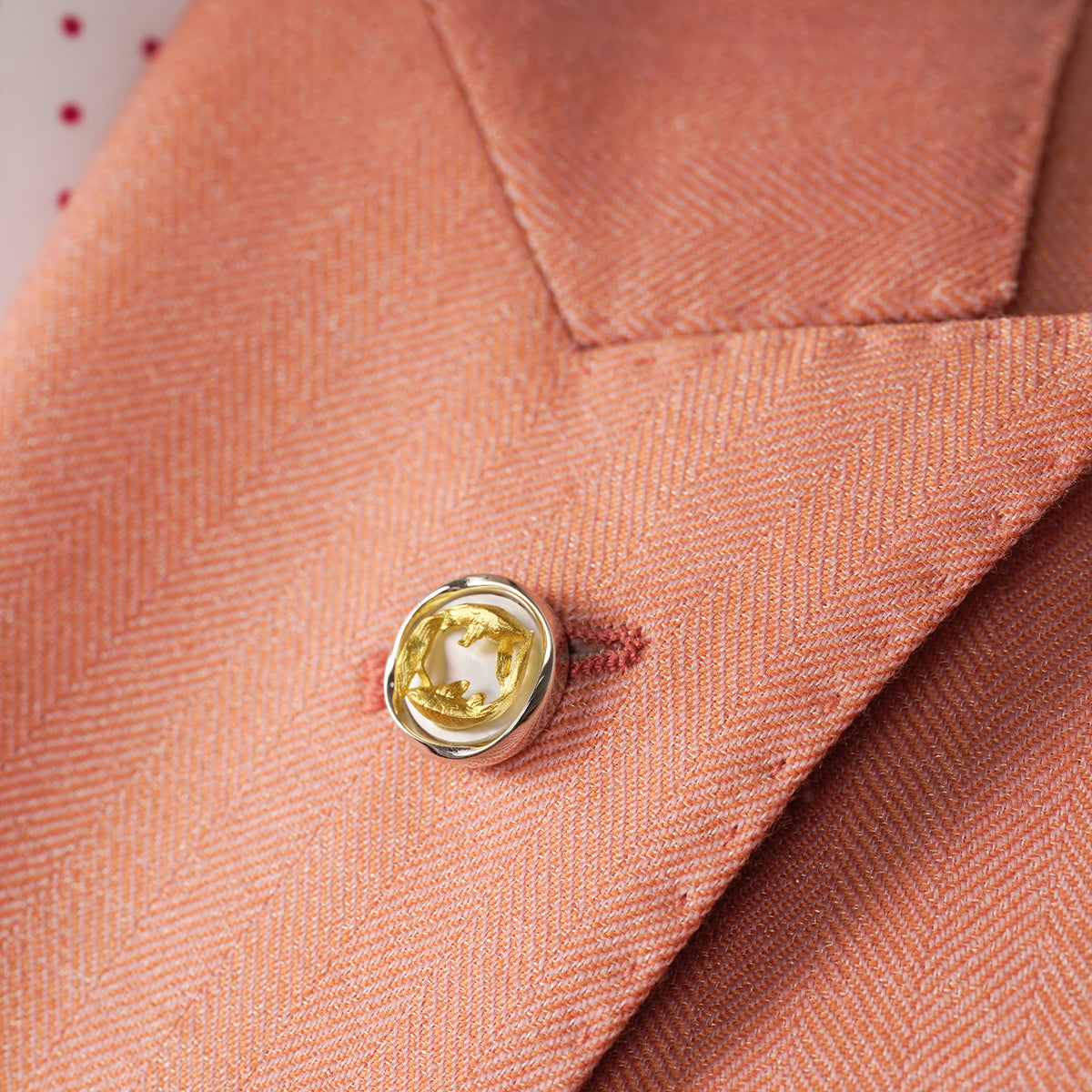 Éternel Gardien Zodiac pin MM2508P-SY Pisces