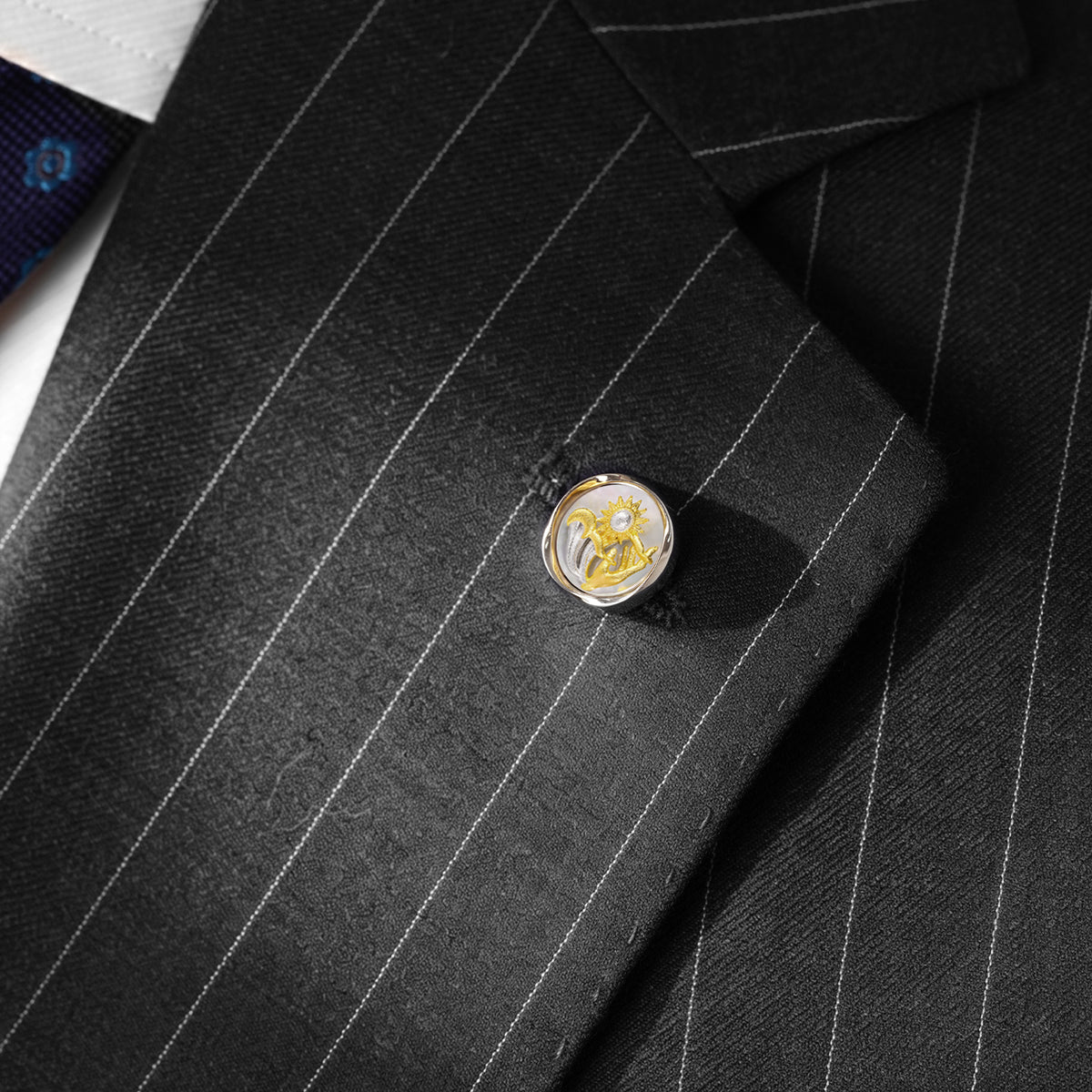 Éternel Gardien Zodiac pin MM2508P-TC Libra