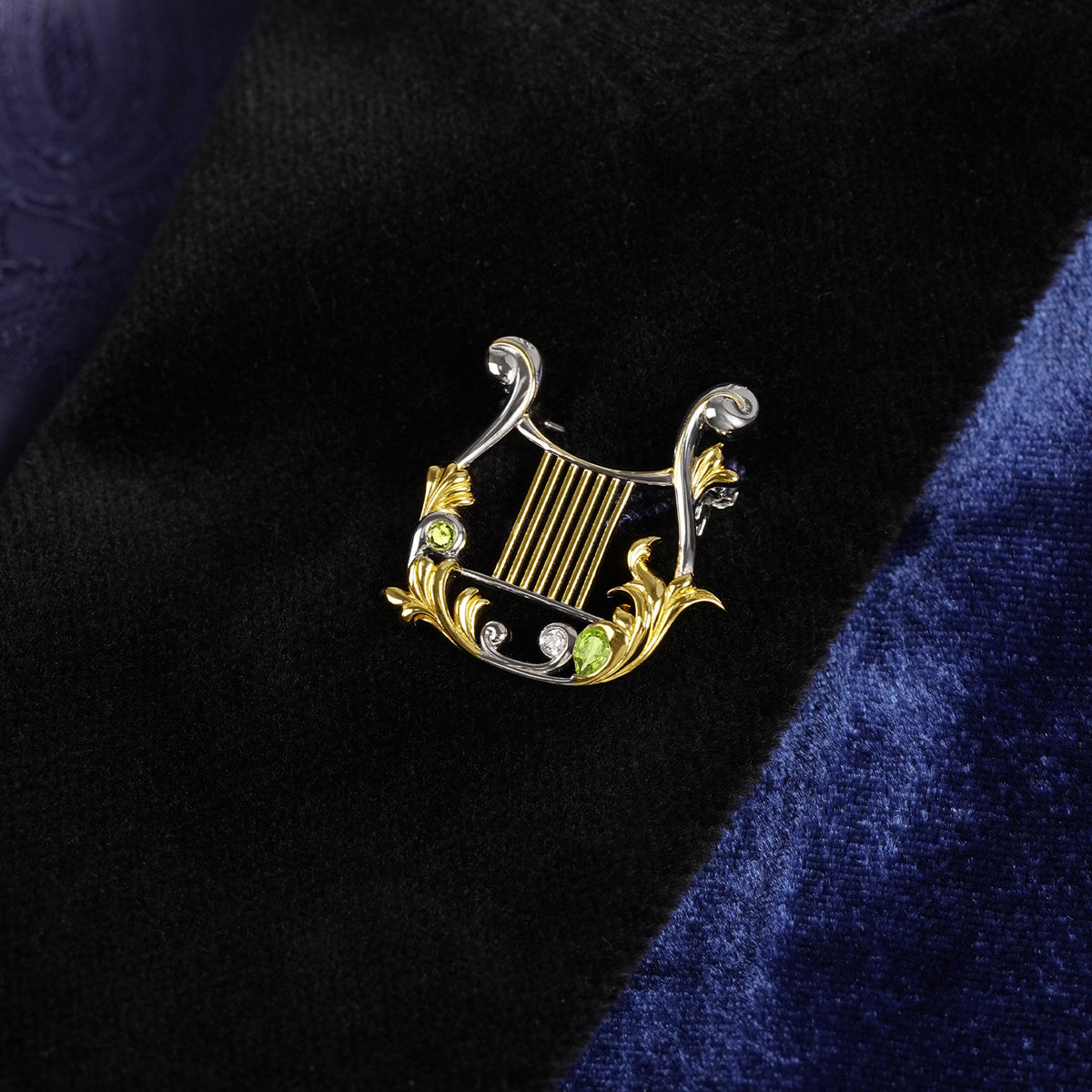 Mythology Series Apollo: Lyre & Wisdom of Love Pin MM2510