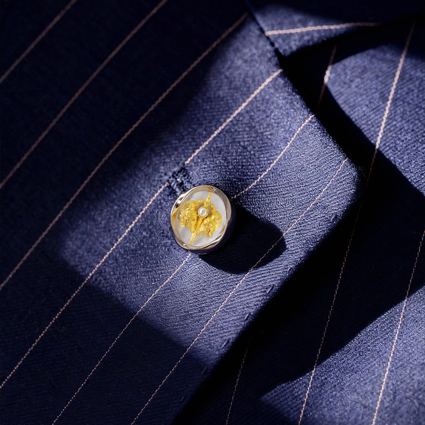 Éternel Gardien Zodiac pin MM2508P-SZ Gemini