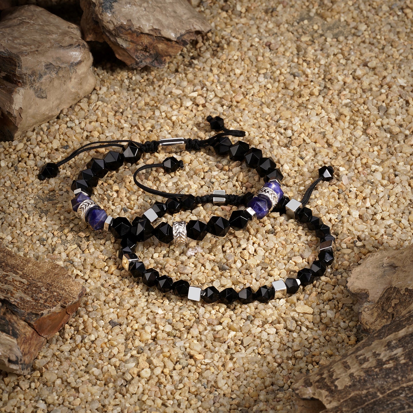 Tears of the Ra black agate MMS004813BK