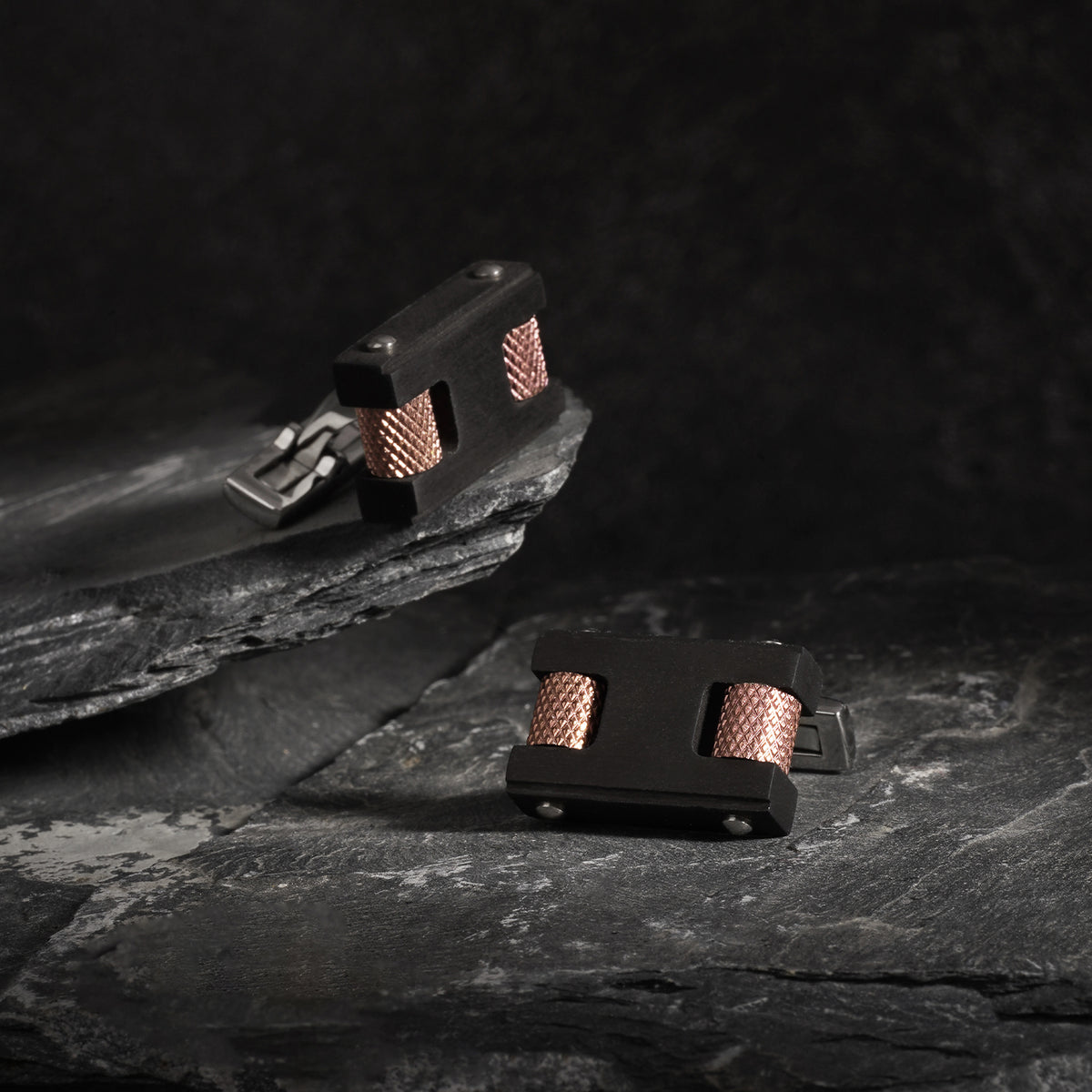 Heavy Metal Series Cufflinks - . Make a Statement MM-HM01