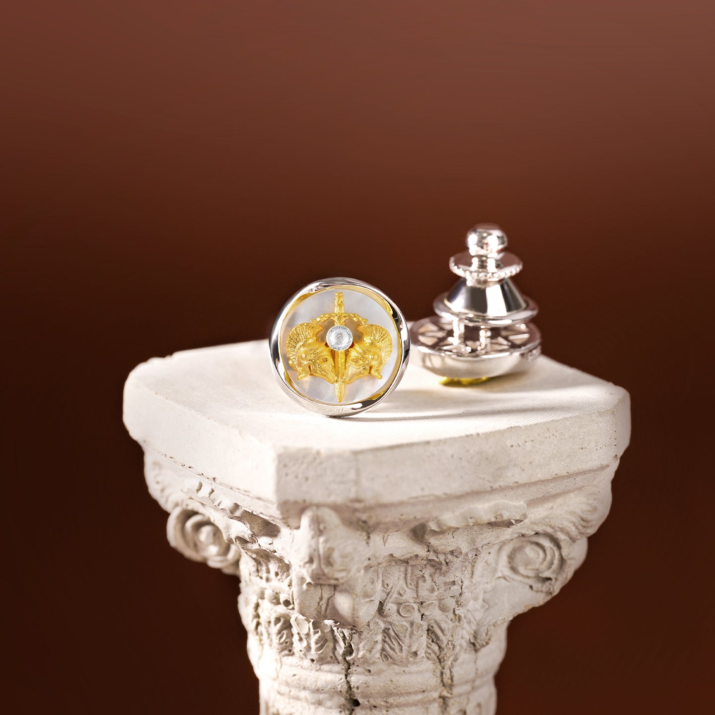 Éternel Gardien Zodiac pin MM2508P-SZ Gemini