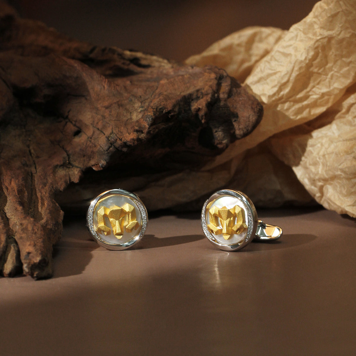 Mobius Series Zodiac Sheep Cufflinks MM2407S