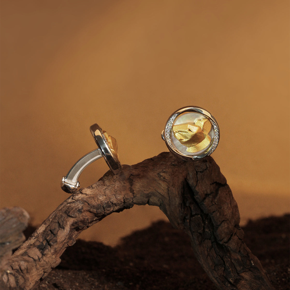 Mobius series Zodiac Rat cufflinks MM2401S
