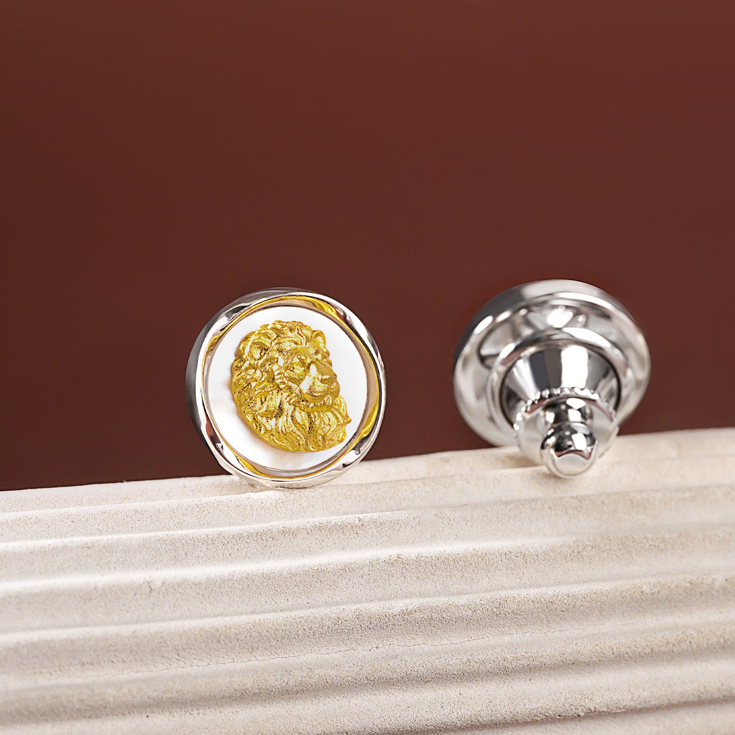 Éternel Gardien Zodiac pin MM2508P-SHZ Lion