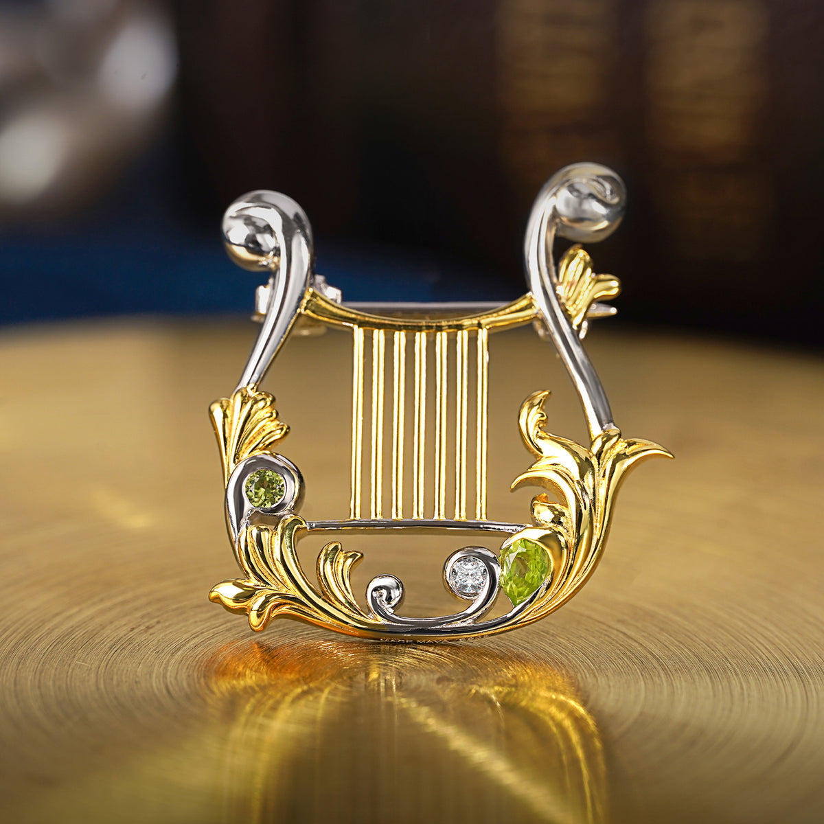 Mythology Series Apollo: Lyre & Wisdom of Love Pin MM2510