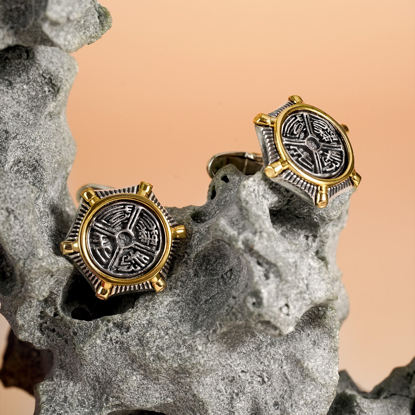 Eaves Tile Series Endless Life cufflinks MM2212
