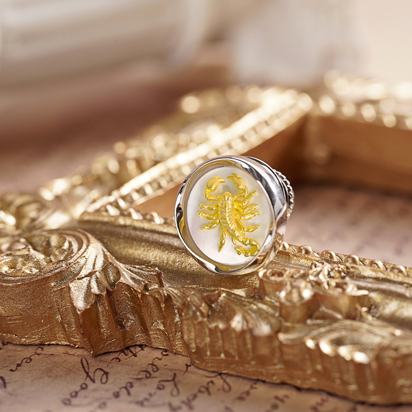 Éternel Gardien Zodiac pin MM2508P-TX Scorpio