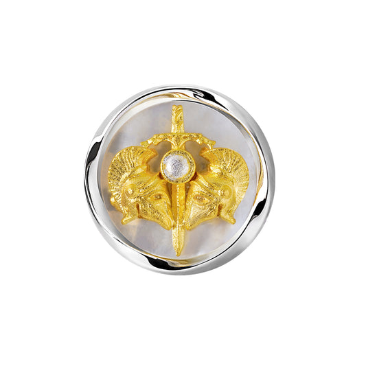 Éternel Gardien Zodiac pin MM2508P-SZ Gemini