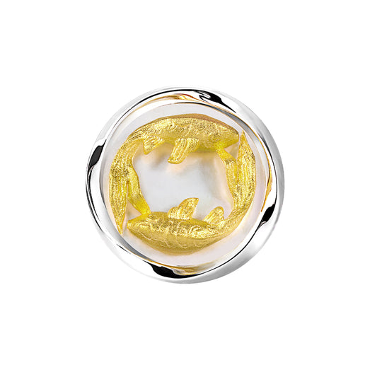 Éternel Gardien Zodiac pin MM2508P-SY Pisces