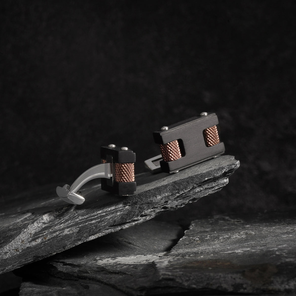Heavy Metal Series Cufflinks - . Make a Statement MM-HM01