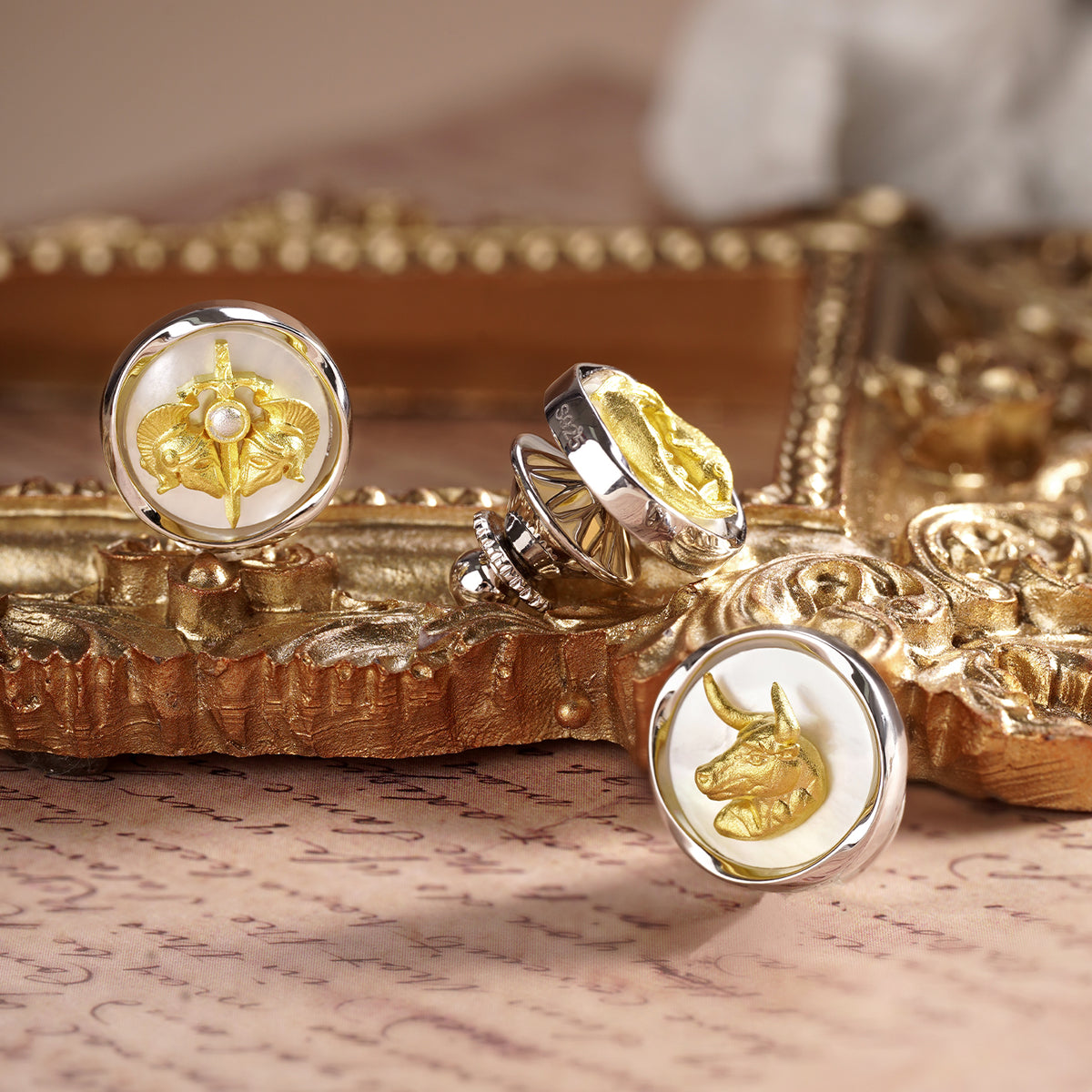 Éternel Gardien Zodiac pin MM2508P-JN Taurus