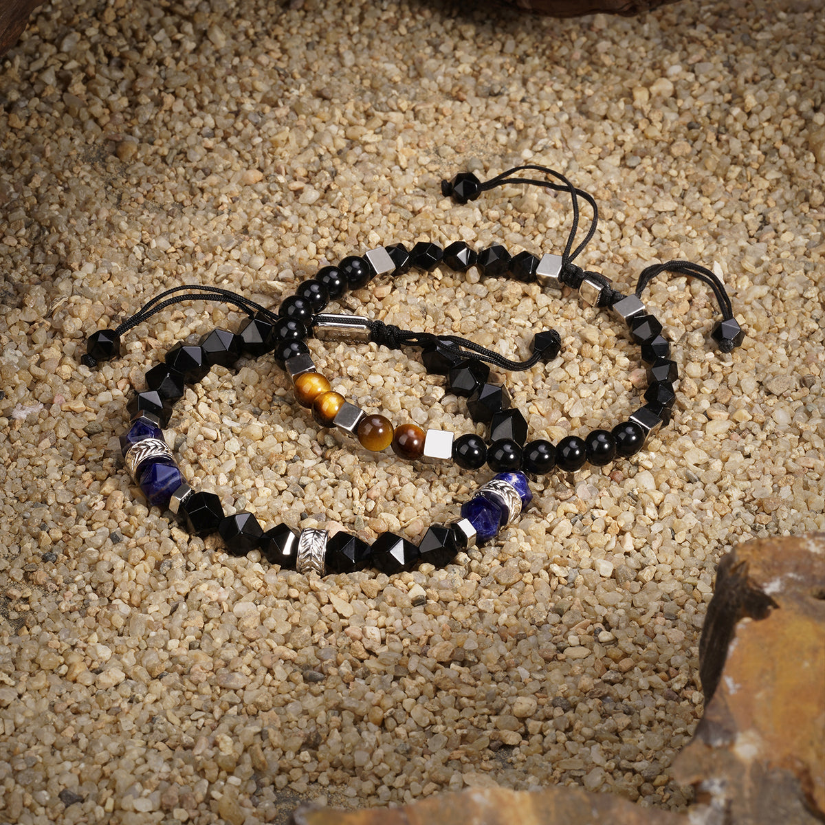 Tears of the Ra black agate MMS004812BK