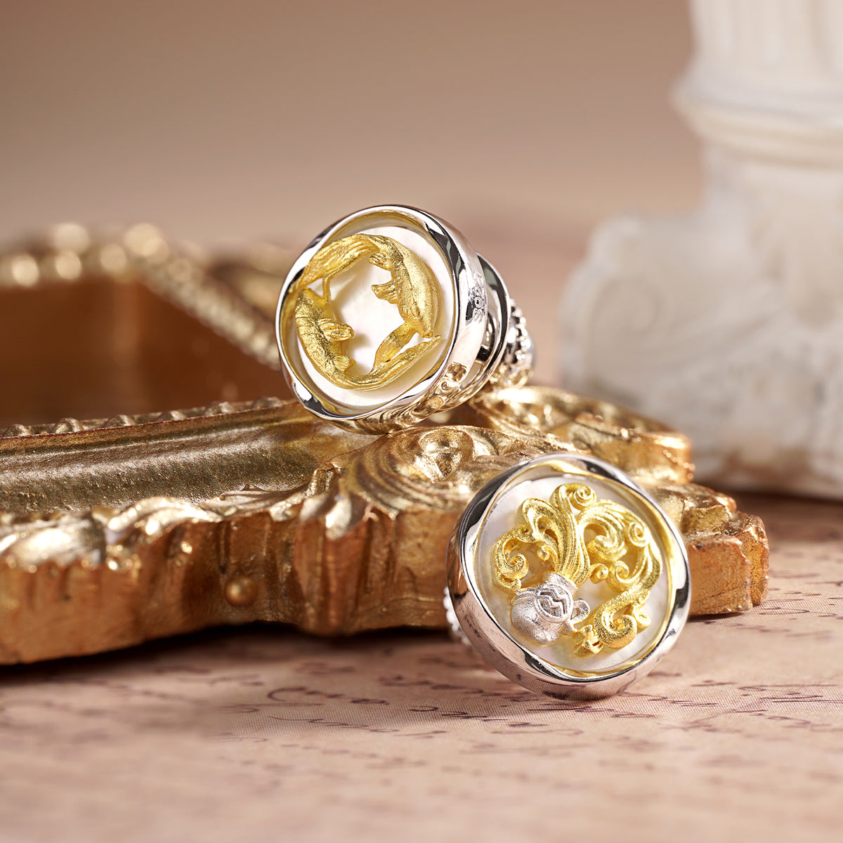 Éternel Gardien Zodiac pin MM2508P-SP Aquarius