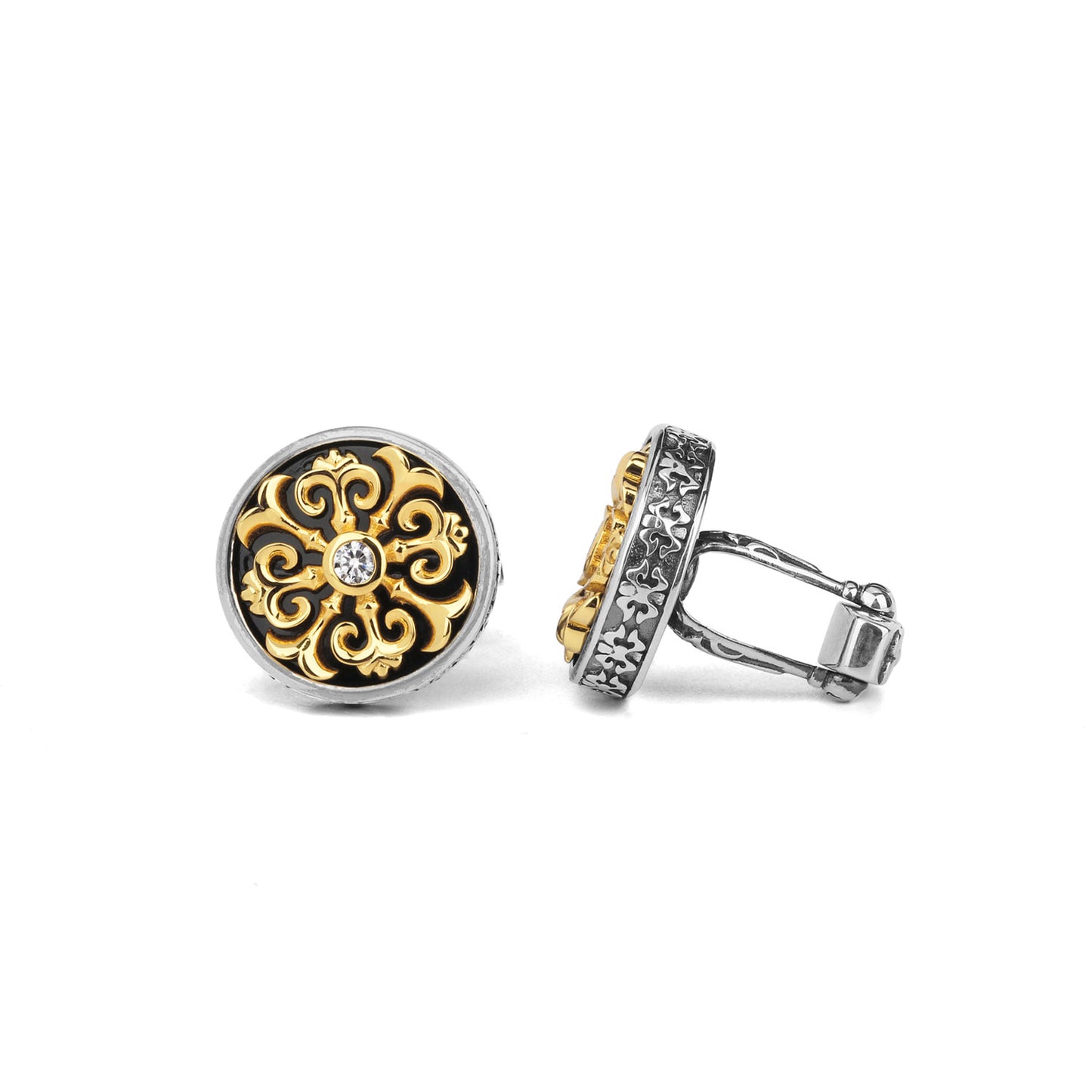 925 Silver Series-Baroque Dome 2 MM2241S