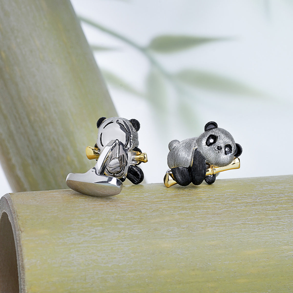 Bamboo Rest cufflinks MM250607AB
