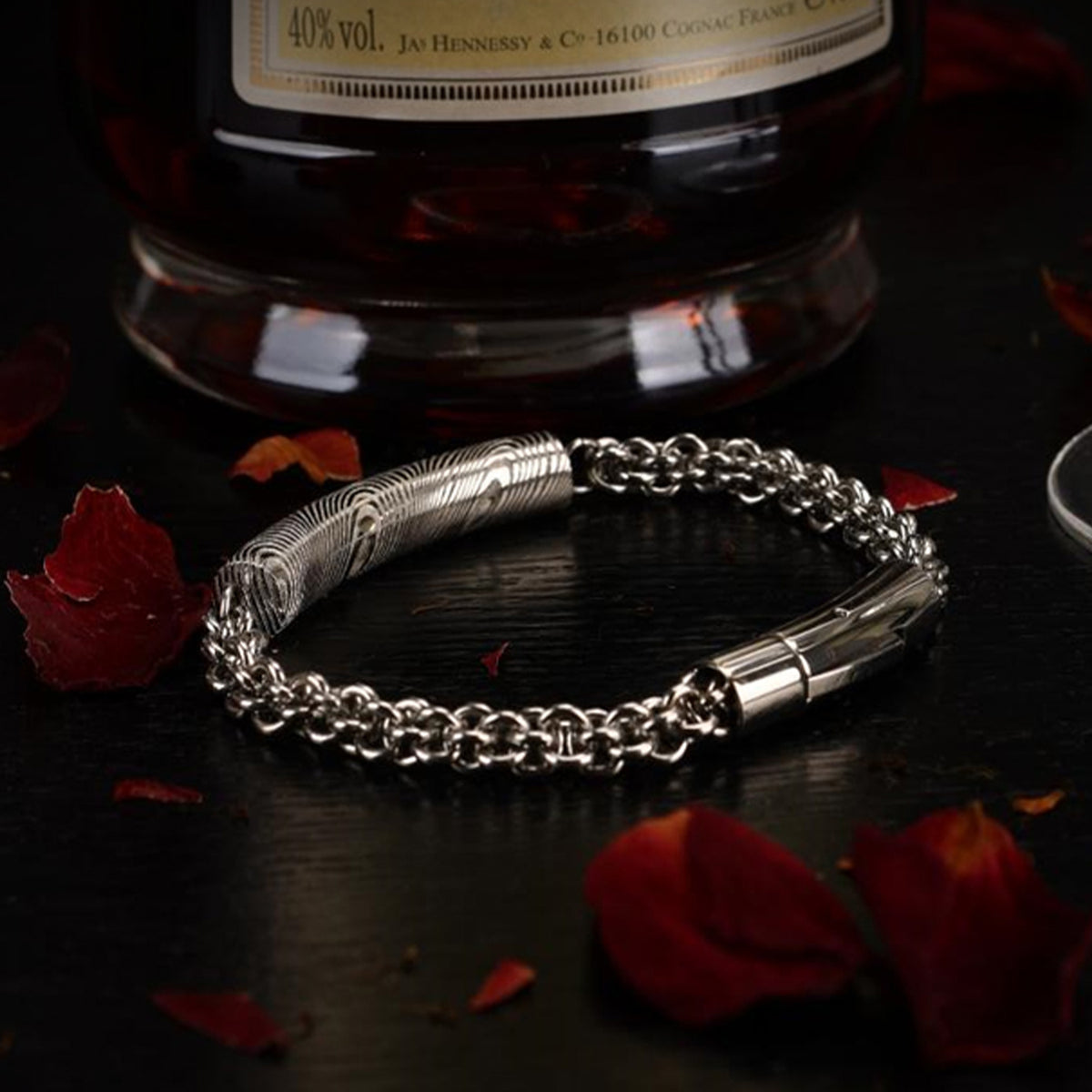 Asteroid Belt Titanium Steel Bracelet MBR-2107238