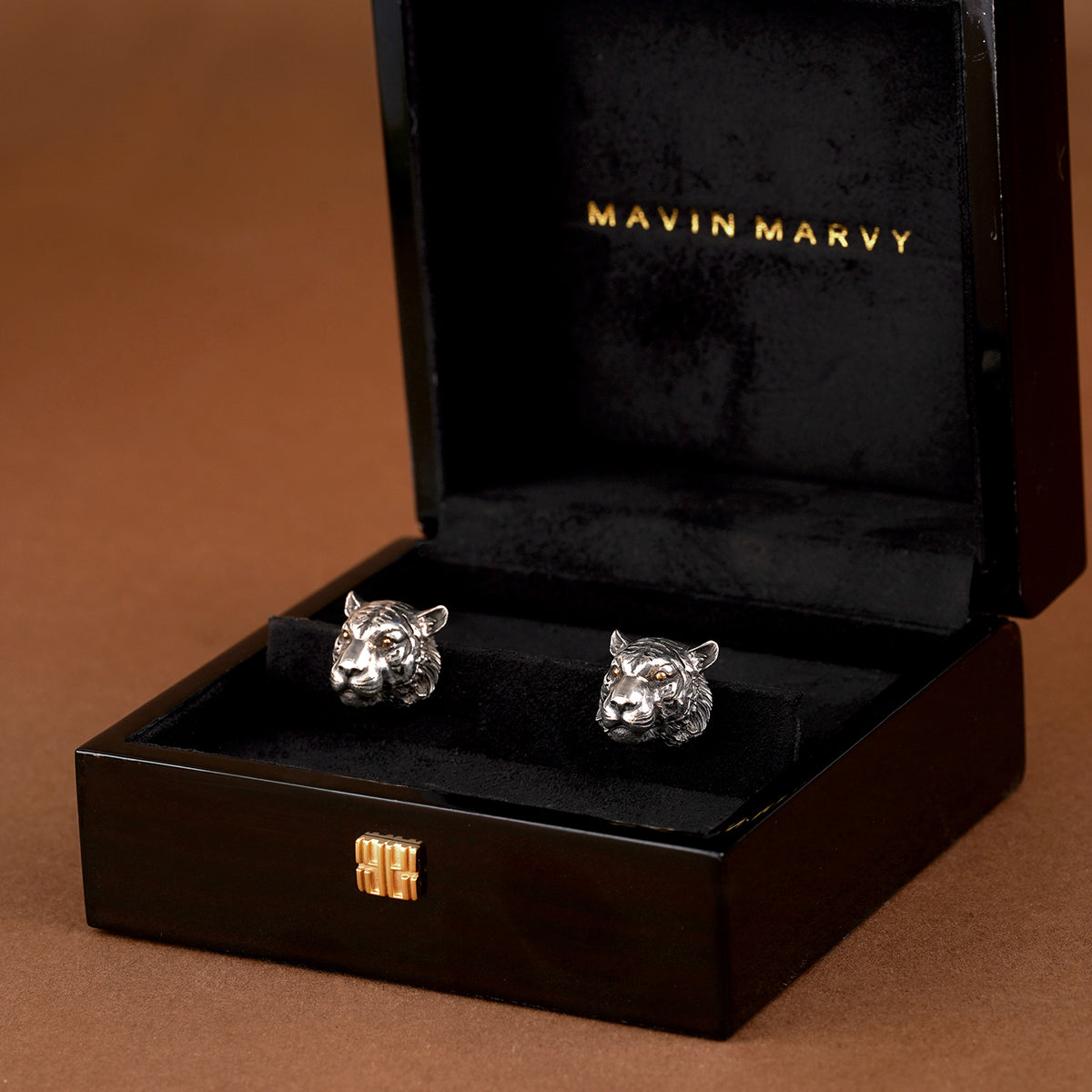 925 Silver Series-Tiger-Cufflinks MM2238S