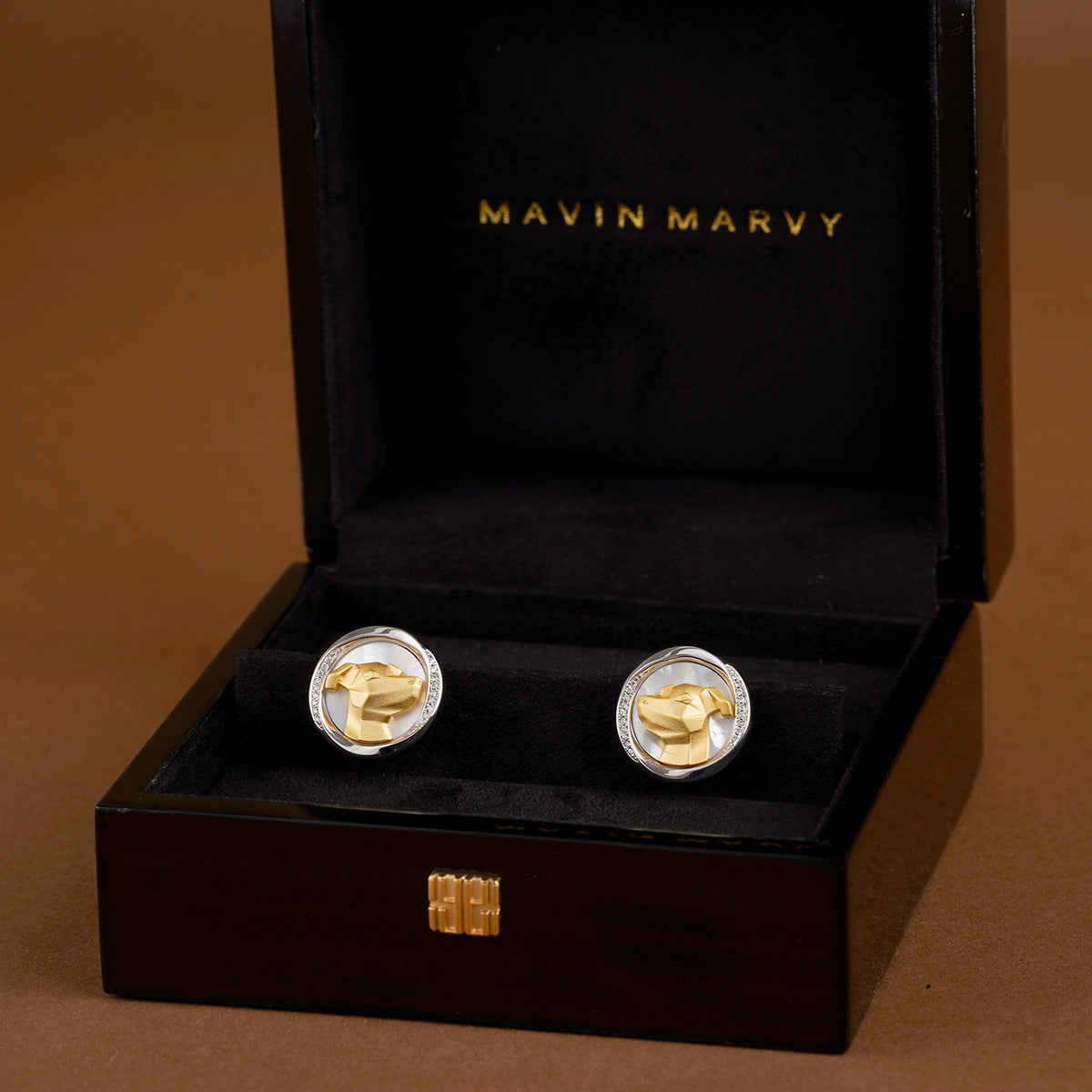 Mobius Series Zodiac Dog Cufflinks MM2410S