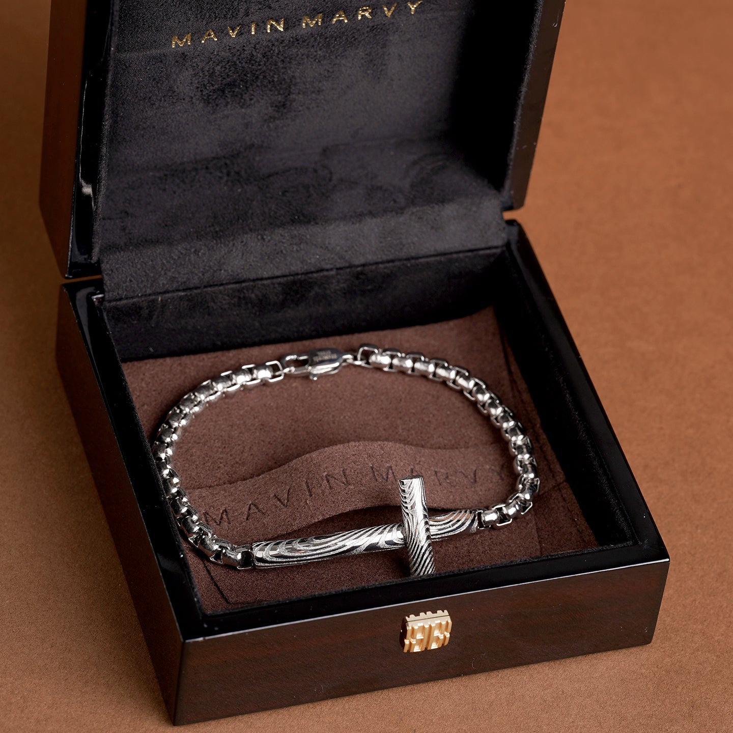 Asteroid Belt Titanium Steel Bracelet MBR-2107239