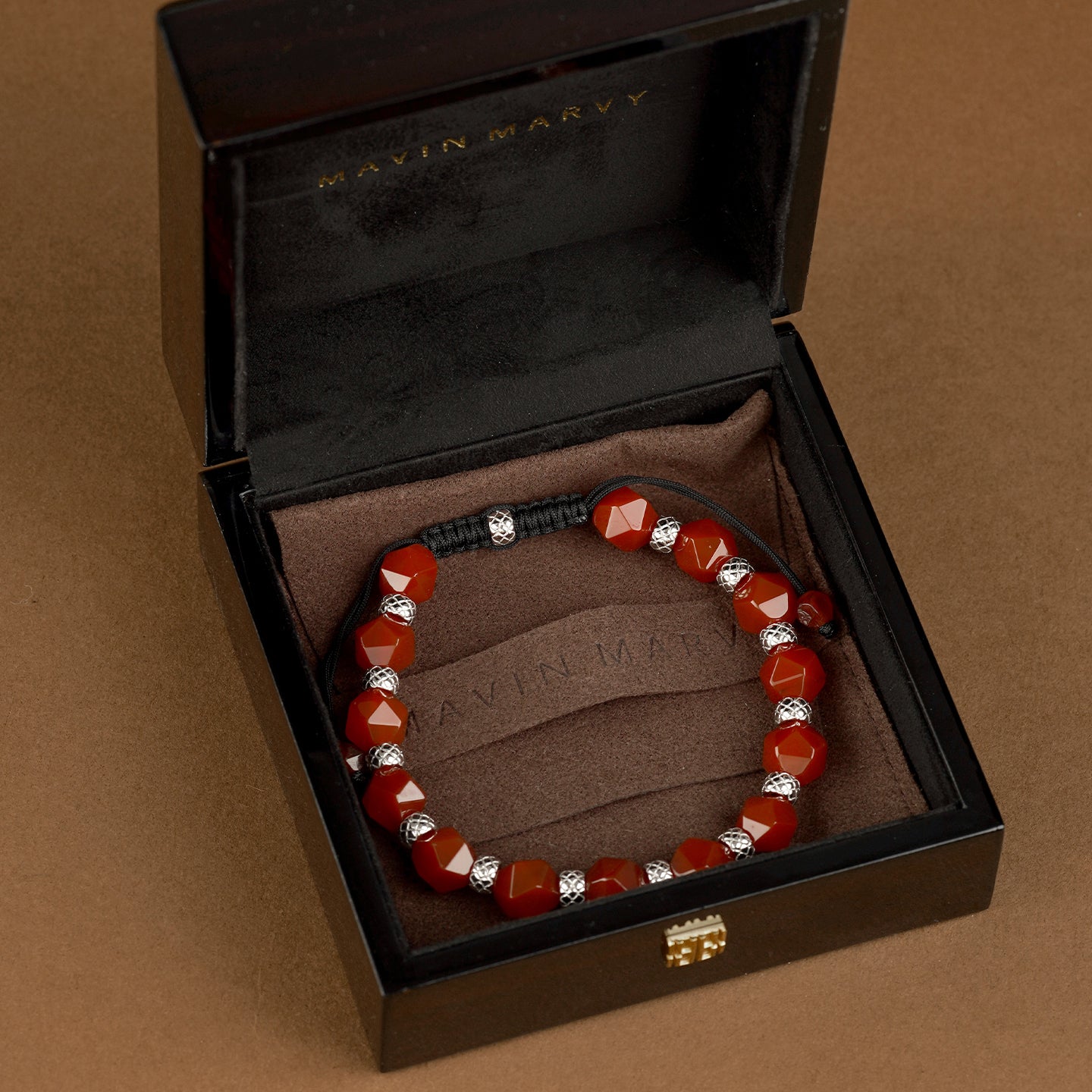 GoodLuck lucky series bracelet red agate Tiger Stone Eye MMS004811BK