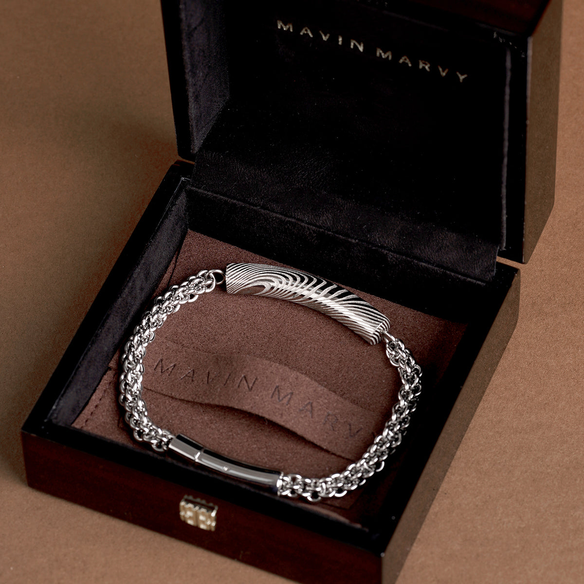 Asteroid Belt Titanium Steel Bracelet MBR-2107238