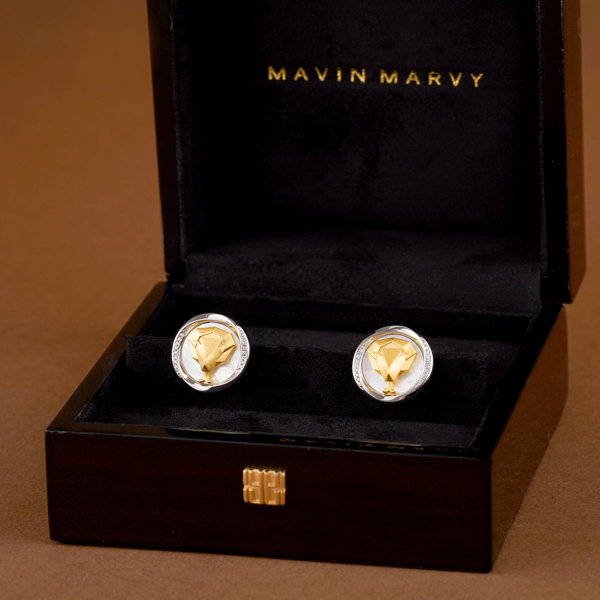 Mobius Series Zodiac Cobra Snake Cufflinks MM2405S