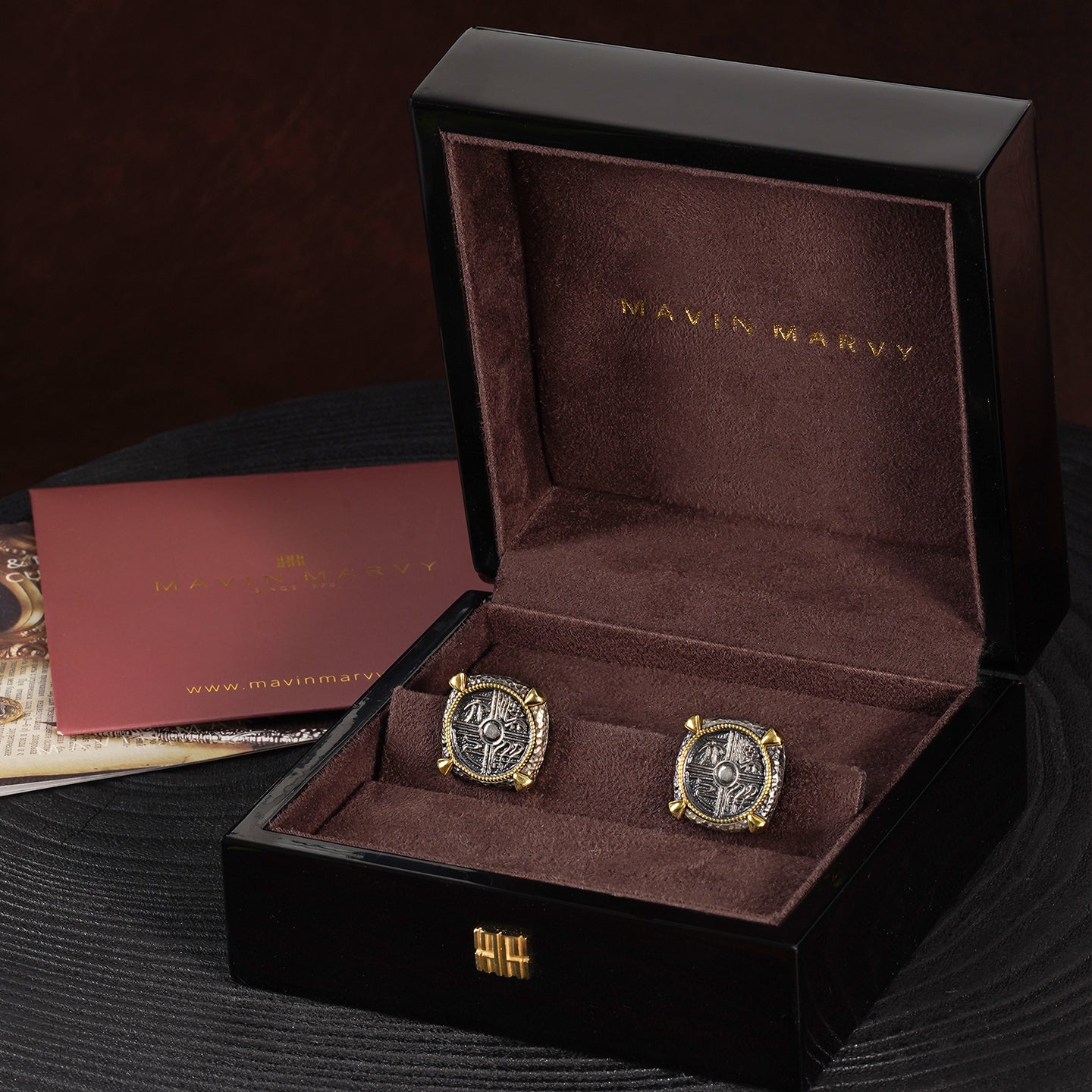 Eaves Tile Series Dominion cufflinks MM2206