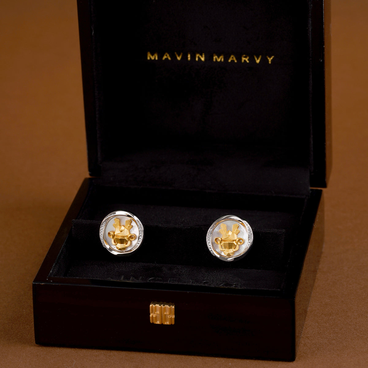 Mobius Series Zodiac Loong Cufflinks MM2404S