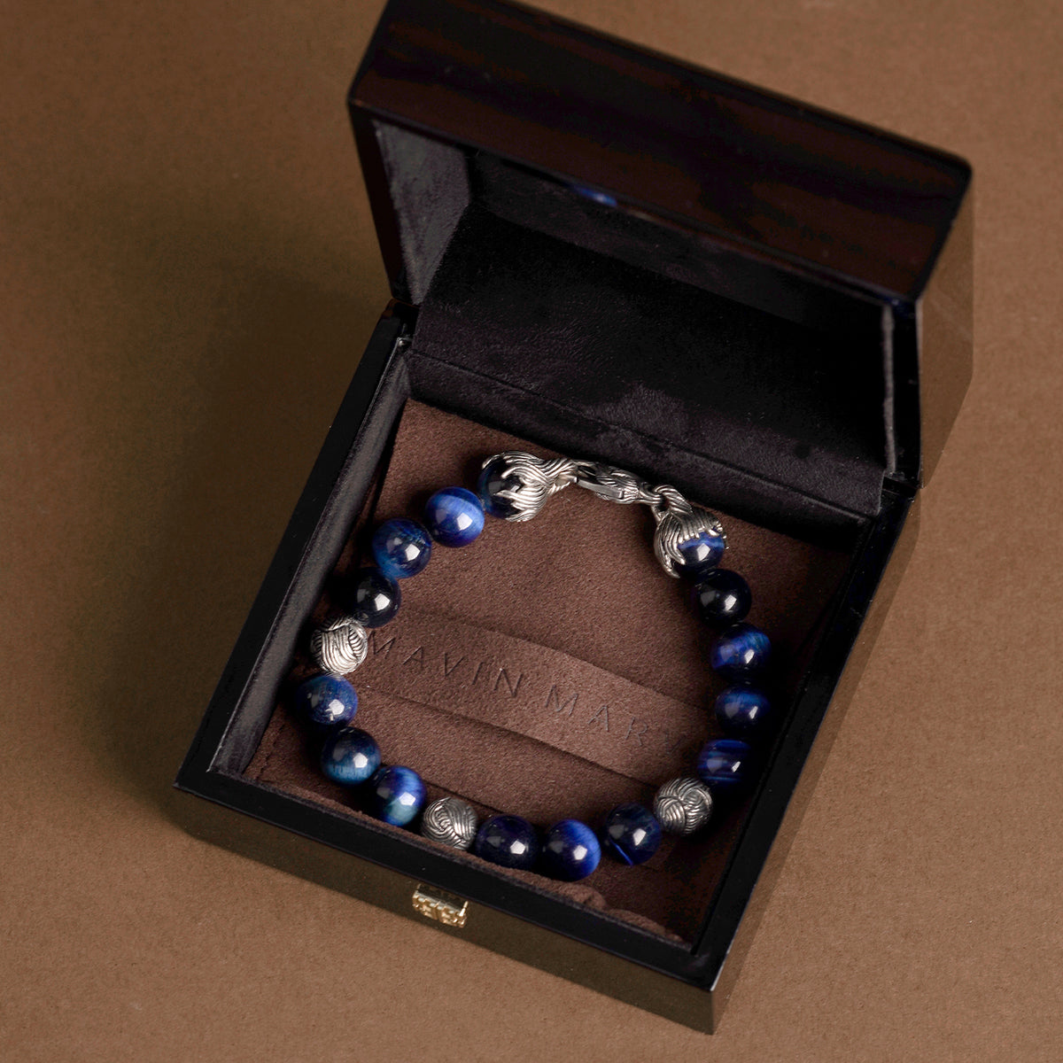 Wings of the Firmament blue Tiger eye SVB-15229-V2-BTE