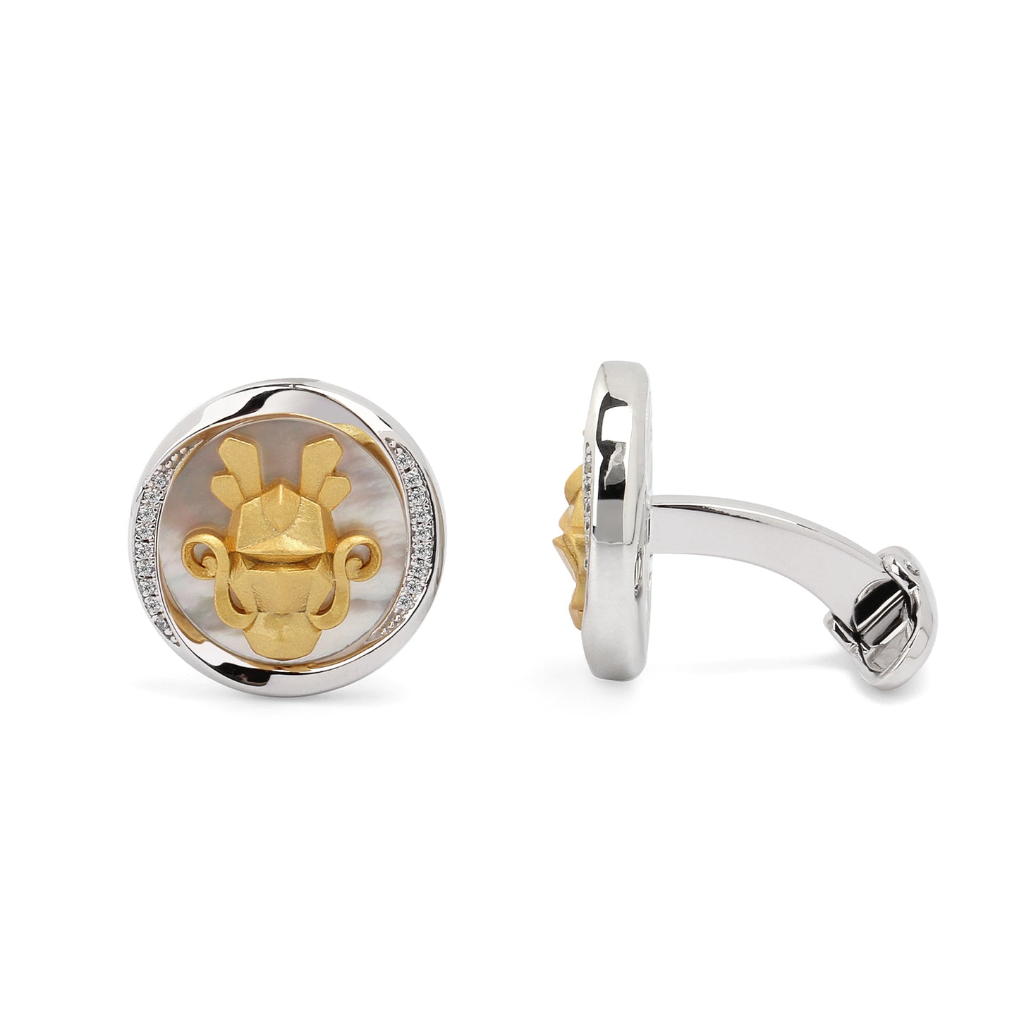 Mobius Series Zodiac Dragon Cufflinks MM2404S