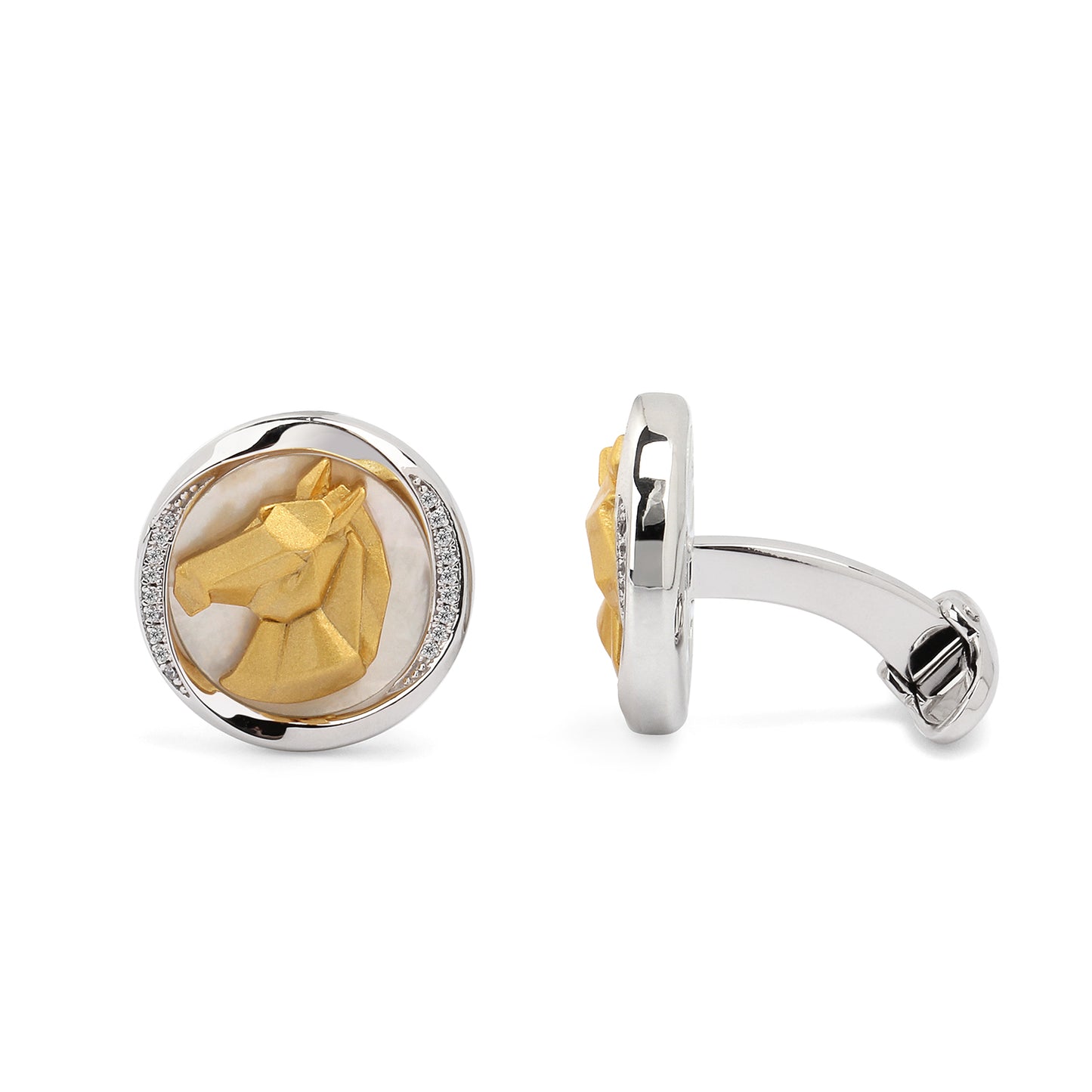 Mobius Series Zodiac Horse Cufflinks MM2406S