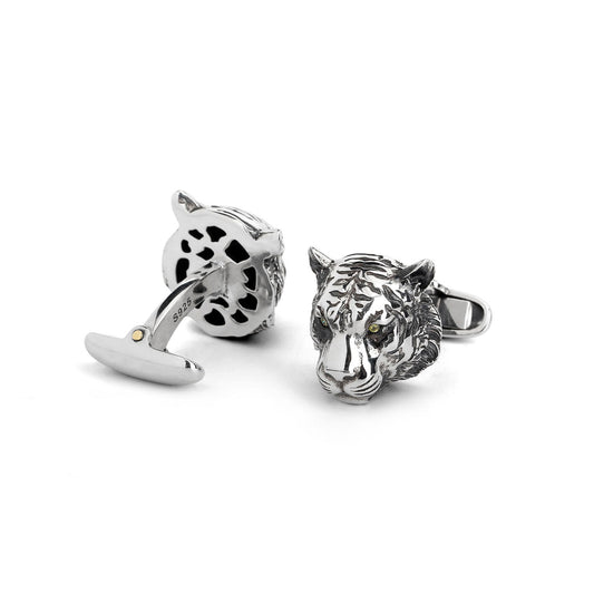 925 Silver Series-Tiger-Cufflinks MM2238S