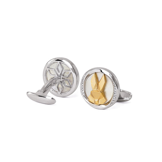 Mobius series Zodiac Rabbit cufflinks MM2301S