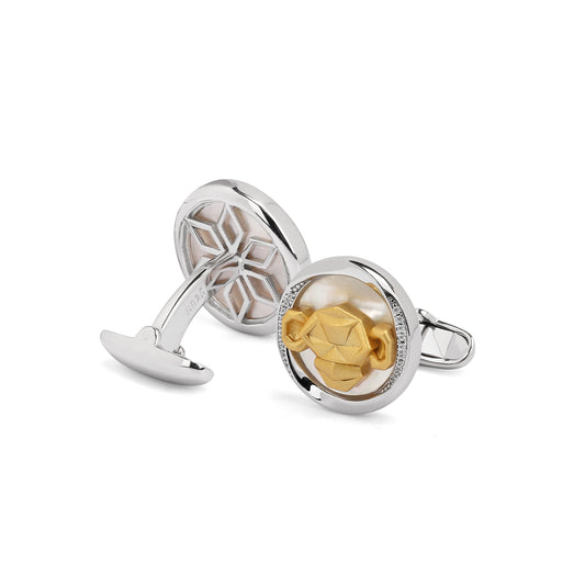 Mobius Series Zodiac Monkey Cufflinks MM2408S