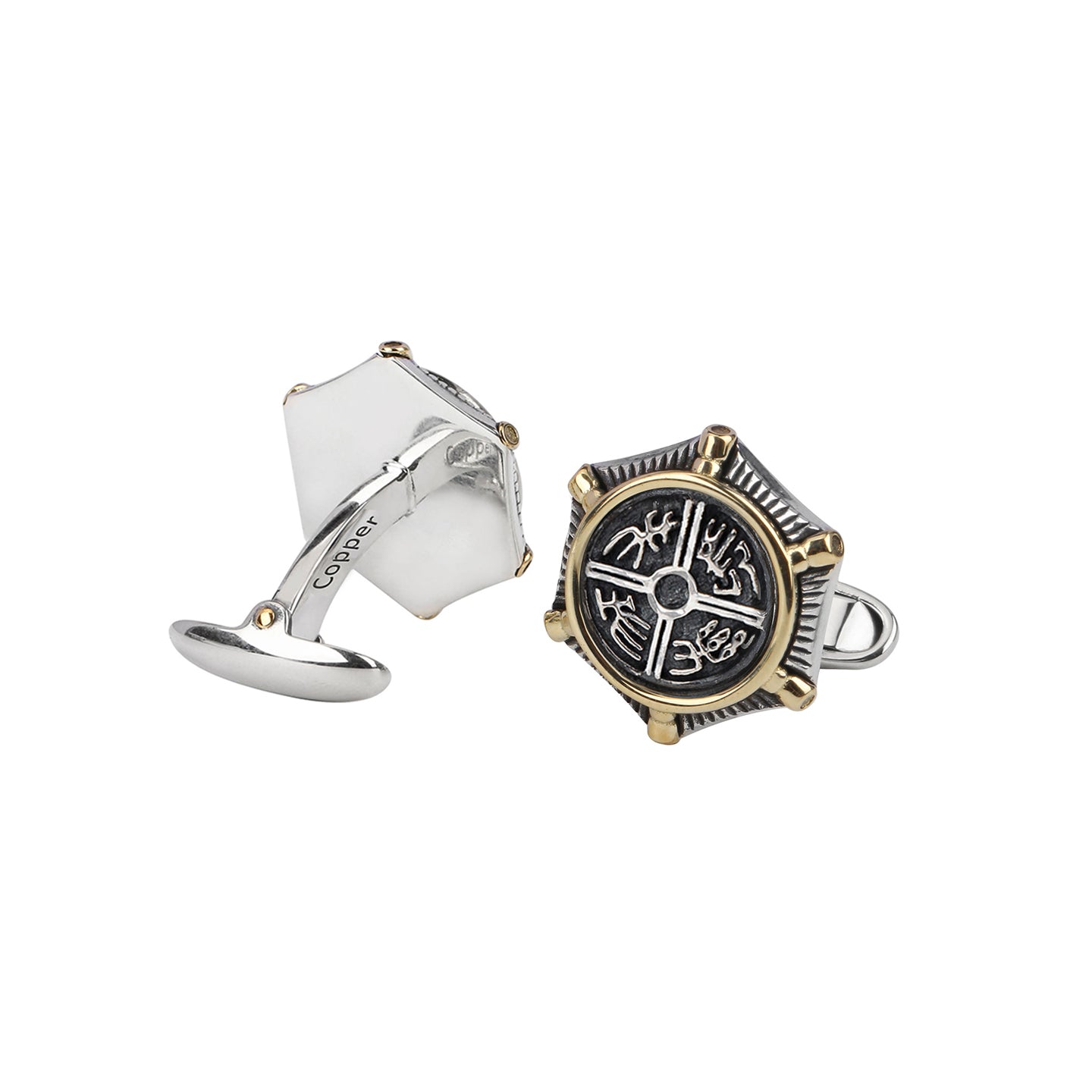 Eaves Tile Series Everlasting Joy cufflinks MM2213