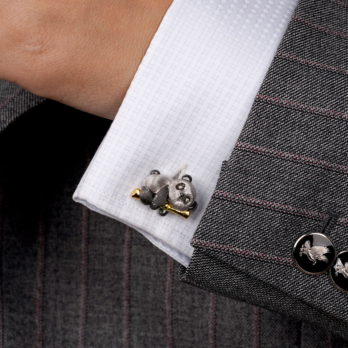 Bamboo Rest cufflinks MM250607AB