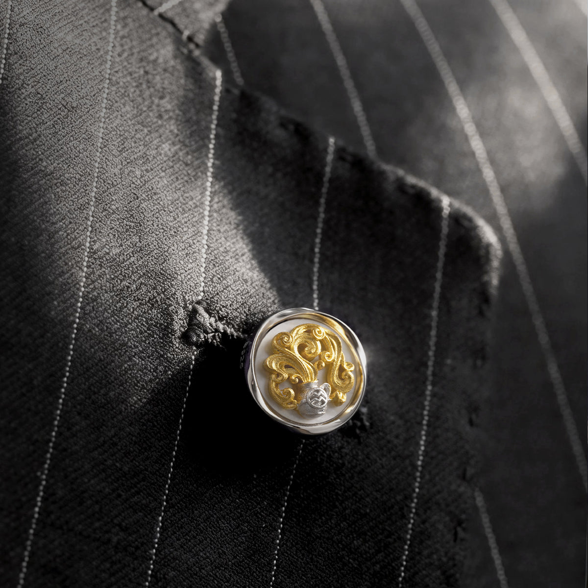Éternel Gardien Zodiac pin MM2508P-SP Aquarius