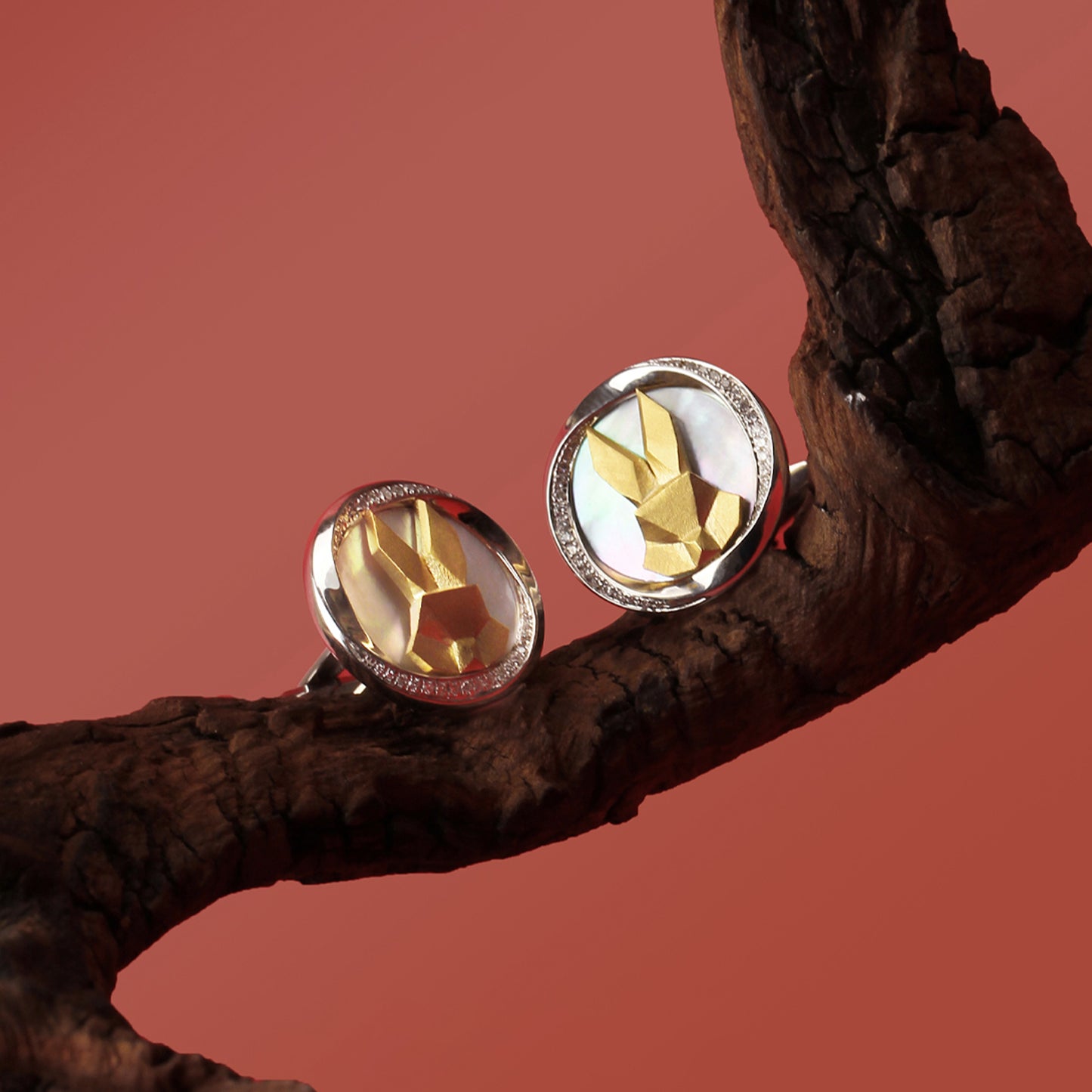 Mobius series Zodiac Rabbit cufflinks MM2301S