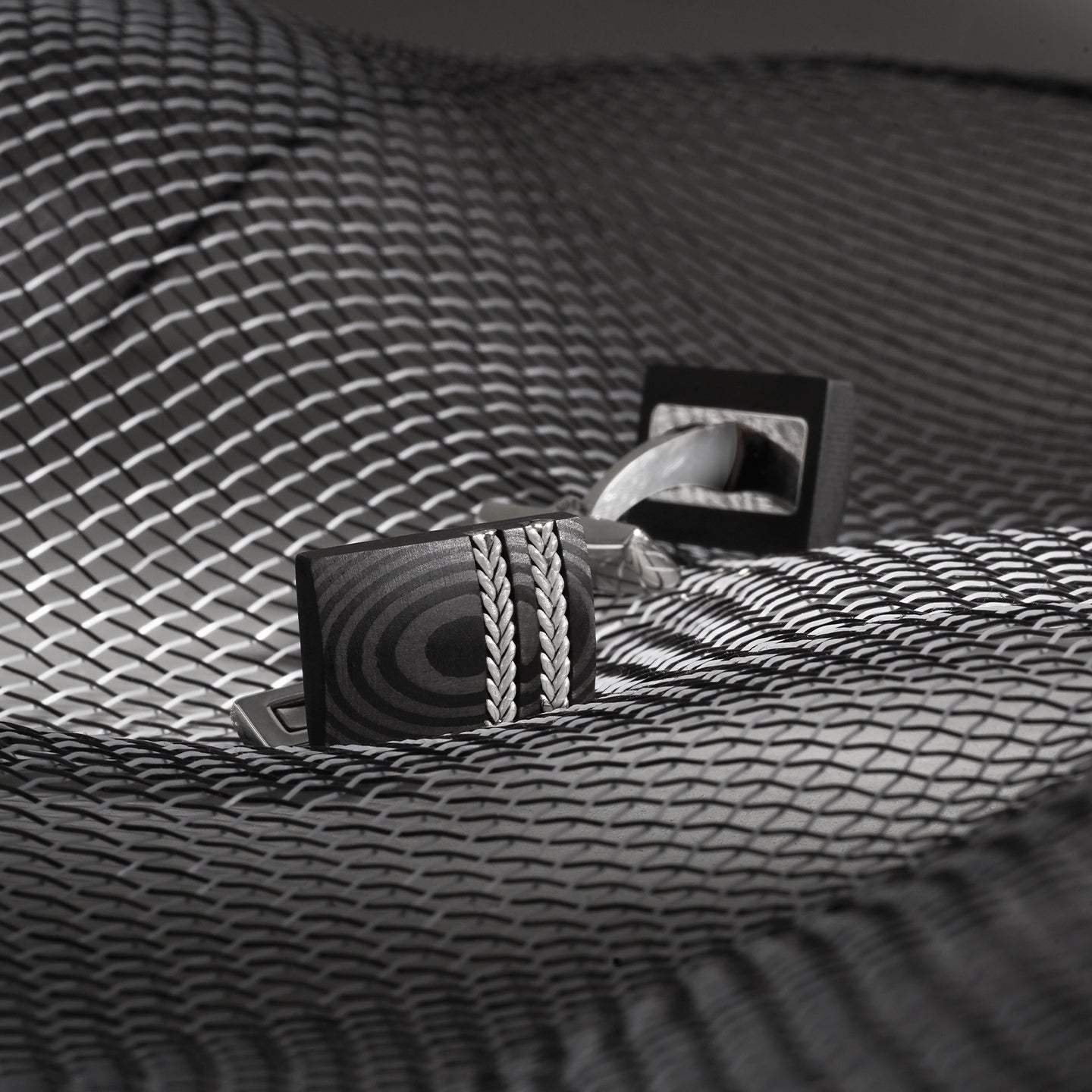 Wire Rope Series Cufflinks -. Stand Out in Style MM-WR01