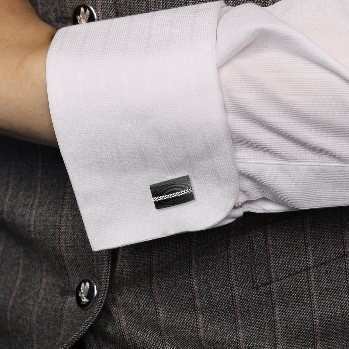 Wire Rope Series Cufflinks -. Stand Out in Style MM-WR02
