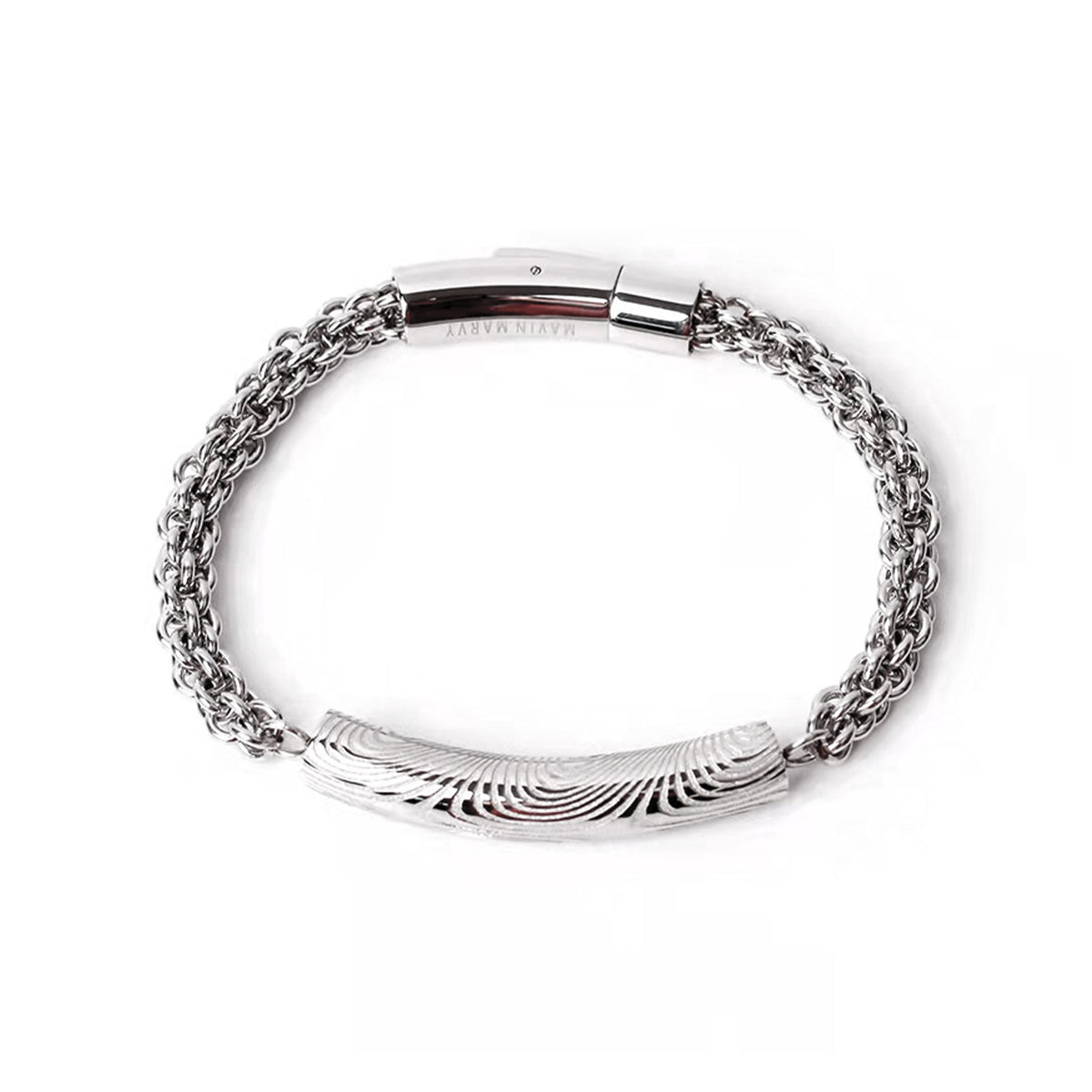 Asteroid Belt Titanium Steel Bracelet MBR-2107238