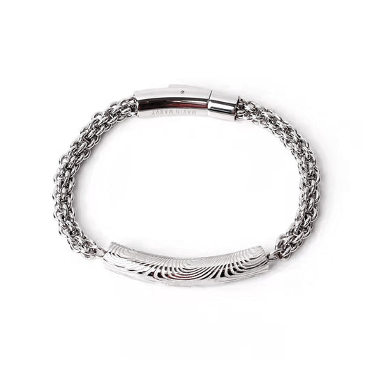 Asteroid Belt Titanium Steel Bracelet MBR-2107238