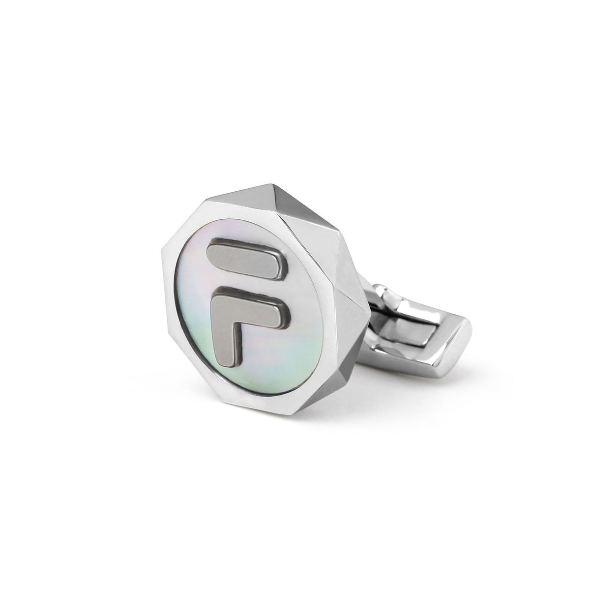 Barents Sea Chart - butterfly shell inlaid 26 letter series cufflinks MM2237A-Z Select one only